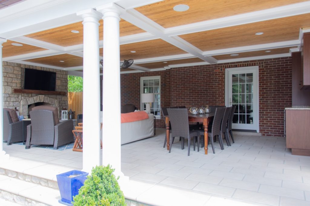 Crescent Hill back patio
